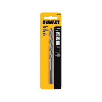 DeWalt Black Oxide Drill Bit - 11/32"