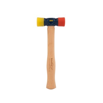 Estwing Dual-Face Mallet, Hickory Handle - 12 oz