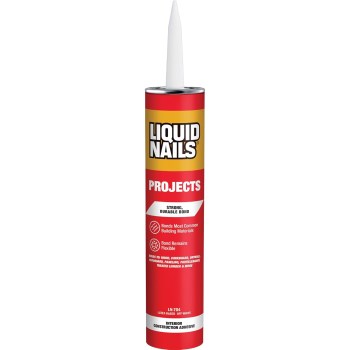 Liquid Nails Interior Projects Adhesive, Low VOC - 10 oz