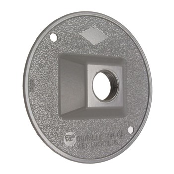 Round Cluster Cover, Weather Proof Gray