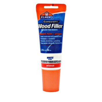 Tinted Wood Filler, Elmer's  ~ White, 3.25 oz  