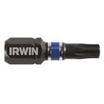 Irwin Impact Performance T15 Torx Insert Bit   1", 2pk