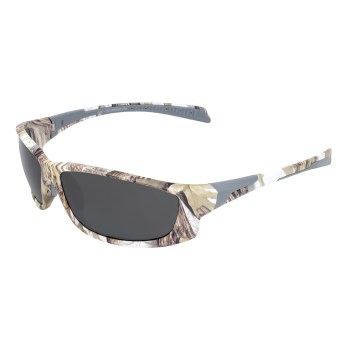 Hercules 5 Safety Glasses, White Camo - Smoke