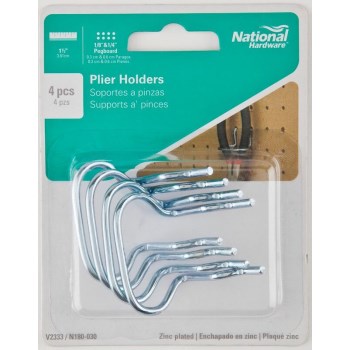 Plier Holders for 1/8" or 1/4" Pegboards