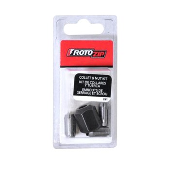 RotoZip Collet and Nut Kit    1/8", 5/32", 1/4", 4pc