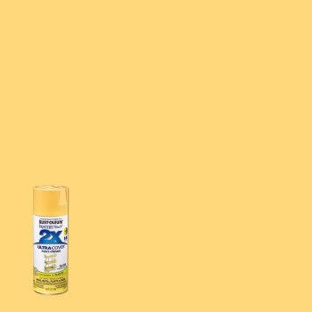 Painter's Touch 2X Spray Paint, Gloss Warm Yellow - 12 oz