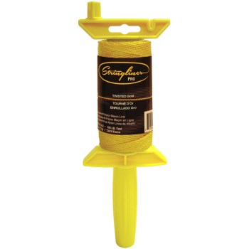 Stringliner Pro Cord Reel, Gold ~ 135 Ft