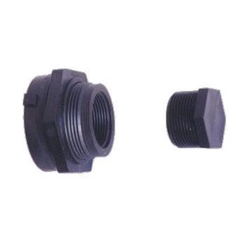 Drain Bulkhead Adapter & Plug - 3/4"