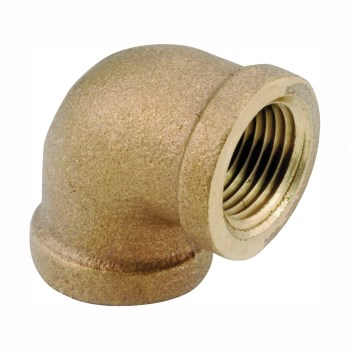 Lead Free Brass 90 Elbow, FIP x FIP - 3/8"