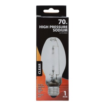 Light Bulb, High Pressure Sodium 70 Watt