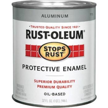Stops Rust Bright Coat Metallic, Aluminum - Quart