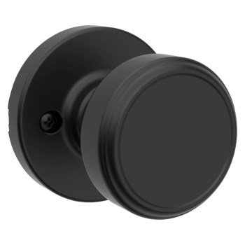 Kwikset Maven Passage Knob, Matte Black