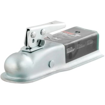 Curt Straight-Tongue Coupler with Posi-Lock - 2", 3,500 Lb