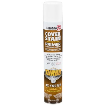 Zinsser Cover Stain Spray Primer, White - 24 oz
