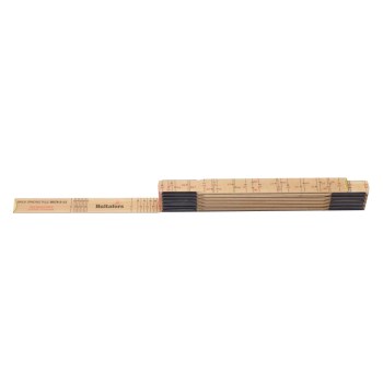 Brick Spacing Folding Ruler - 6-1/2 Ft