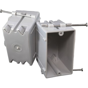 EZ Box Single Gang Nail On Box