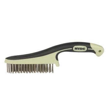 MaxxGrip Pro Steel Wire Brush - 8-3/4"