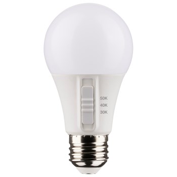LED A19 Bulb, 3CCT Selectable - 9W (60W Equivalent)