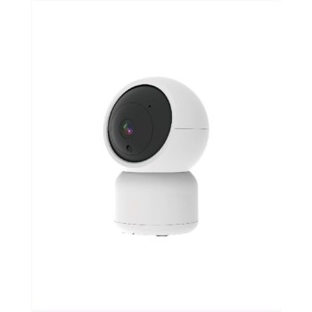 Cyber Tech Indoor WiFi Camera, White - 2MP Pan/Tilt