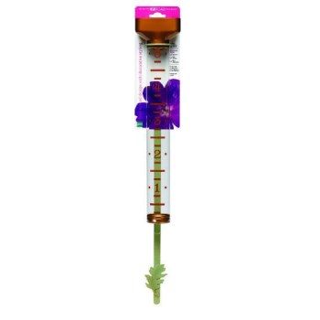 EZRead Decorative Version Rain Gauge, Copper ~ 15" 