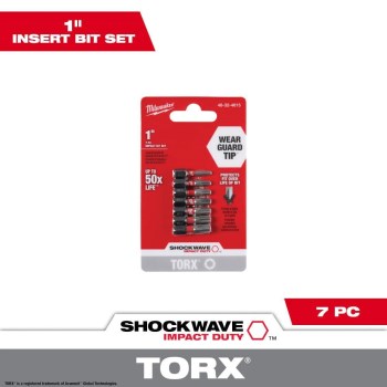 7 Piece Insert Bit Set