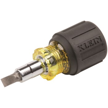 Stubby Multi-Bit Screwdriver/Nut Driver