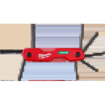Milwaukee 8-Piece TORX Folding Hex Key Set - T9-T40