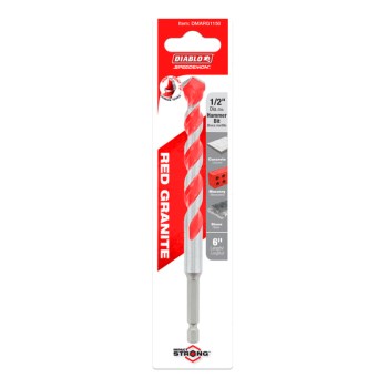 Diablo Carbide Hammer Drill Bit - 1/2" x 6"