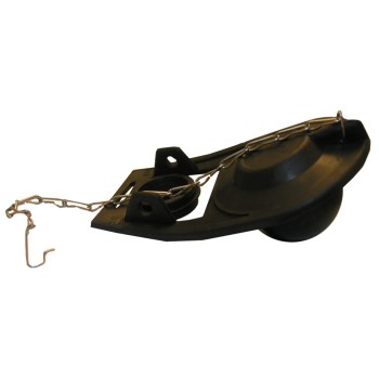 Fit-All Rubber Toilet Tank Flapper with Chain