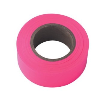 Flagging Tape   Pink-Glo   150 Ft