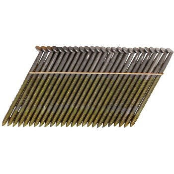 Bostitch Framing Nails, 28-Deg Ring Bright - 3-1/4"