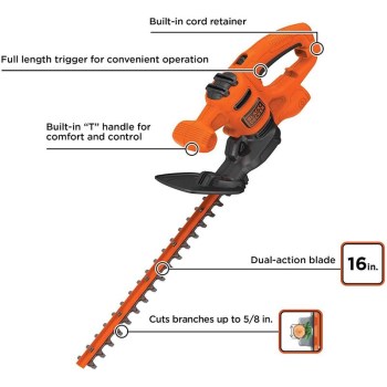 16 Hedge Trimmer