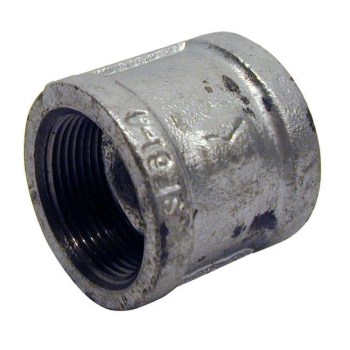 Malleable Iron Coupling, Galvanized - 3/8" FPT