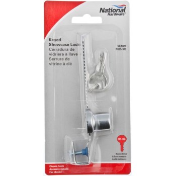 Brass Showcase Lock ~ Keyed Alike 