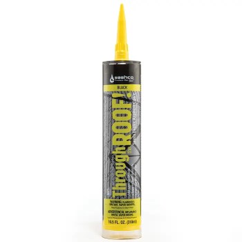 Sashco Thru The Roof Sealant, Black - 10.5 oz