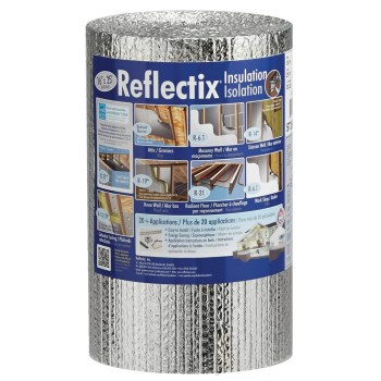 Reflectix Double Reflective Insulation with Staple Tabs - 16" x 25 Ft