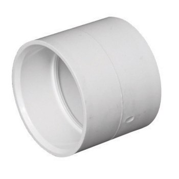 PVC DWV Coupling ~ 4"
