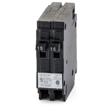 Siemens Type QT Tandem Breaker - 15/15 Amp