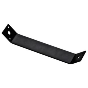 Heavy Duty Angle Strap Brace, Black - 9.3" x 1-1/2" x 1/8"