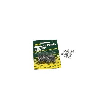 Blue Hawk 100-Pack 0.375-in 0.4375-in Steel Glazing Points at