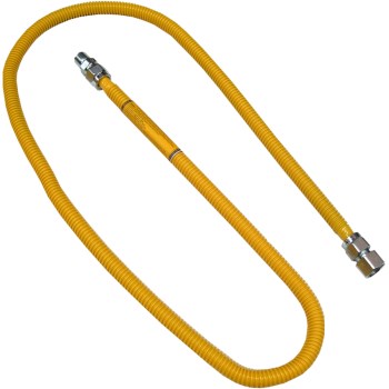 Range Flex Coated Gas Appliance Connector ~ 5/8" x 72"