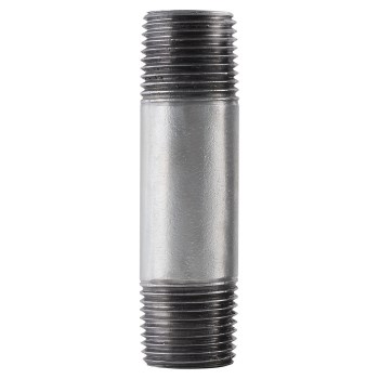 Pipe Nipple, Galvanized Steel - 3/4" x 4-1/2"