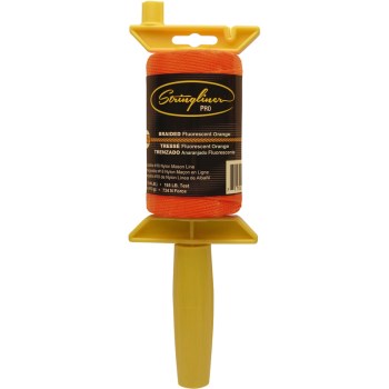 Stringliner Pro Cord Reel,  Fluorescent Orange ~ 250ft