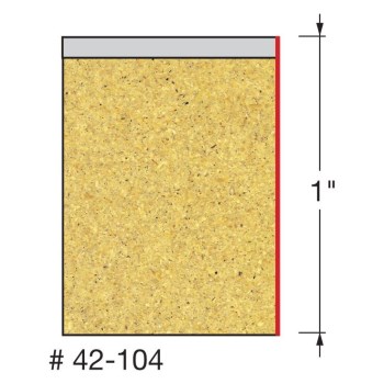 Freud Bearing Flush Trim Router Bit, 1/4" Shank - 1/2"