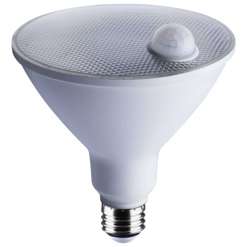Satco PAR38 LED Motion Sensor Bulb, 3000K Soft White - 14W