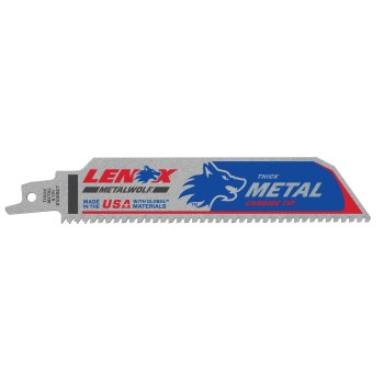 Lenox Lazer CT Carbide Recip Blade, 8 TPI - 6"
