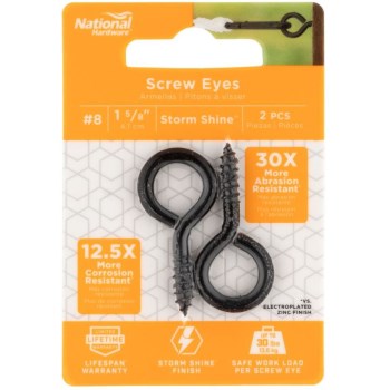 #8 Eye Lag Screw ~ 1-5/8"