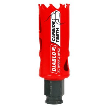 Diablo Carbide General Purpose Hole Saw - 1-1/8"