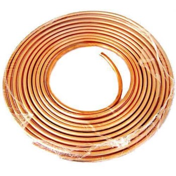 Soft Copper Tubing, Type L - 3/8" x 60 Ft