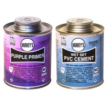 Primer / Cement, 4 Ounce Twin Pack